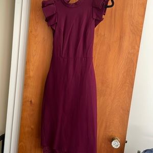 Lulus backless midi dress